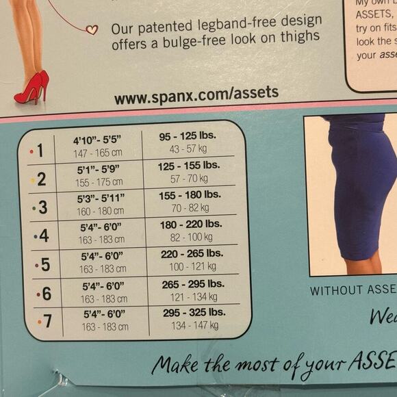 ASSETS by SPANX Women's High-Waist Mid-Thigh Super Control Shaper Nude 6 NWT - Picture 7 of 12